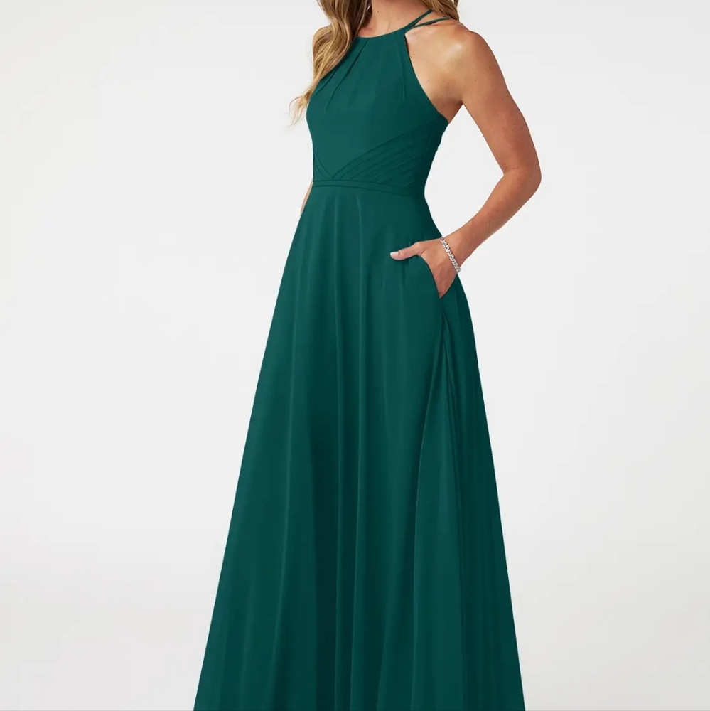 Azazie Melinda Peacock A6